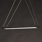 Lencir 24" LED Linear Pendant 3000K