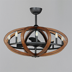 Bodega Bay 8-Light WiFi-enabled LED Fandelight