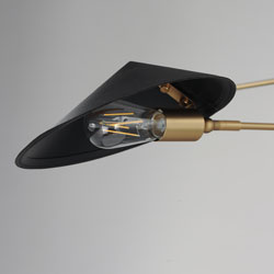Cavalier 4-Light Pendant with LED Bulbs