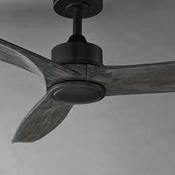 Woodwind 52 Solid Wood Blade Fan w LED Light Kit