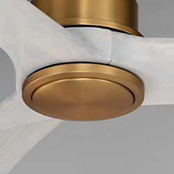 Woodwind 80 Solid Wood Blade Fan W LED