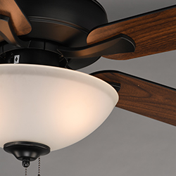 Super-Max 52 Ceiling Fan with 2-Light Kit