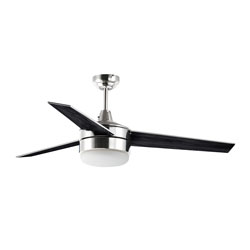 Trio 52 Ceiling Fan w LED Bulb Wall Ctrl