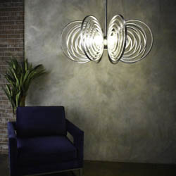 Frequency 8-Light Pendant