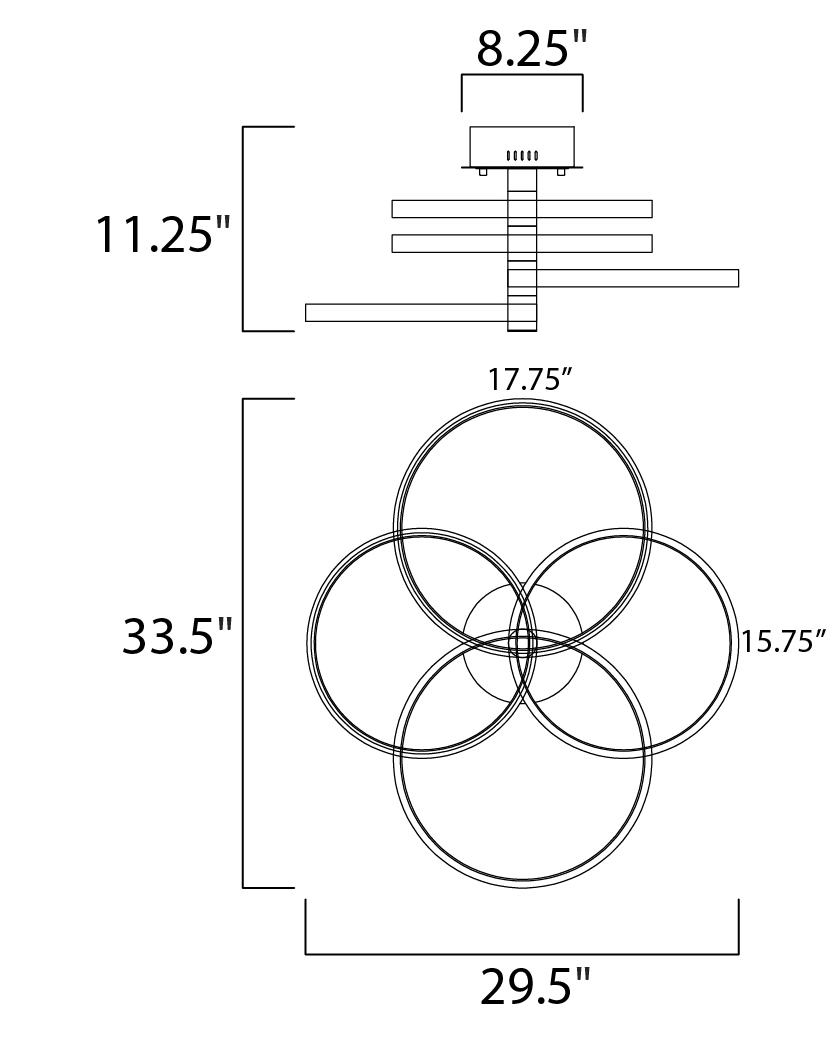 Hoopla LED Pendant