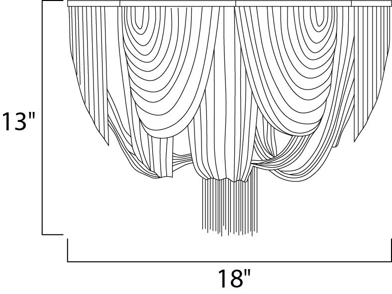 Chantilly 6-Light Flush Mount - Flush Mount - Maxim Lighting
